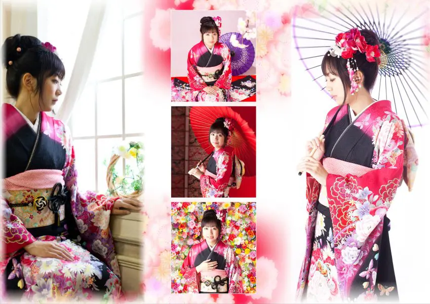 振袖アルバムデータプラン　ガーベラ